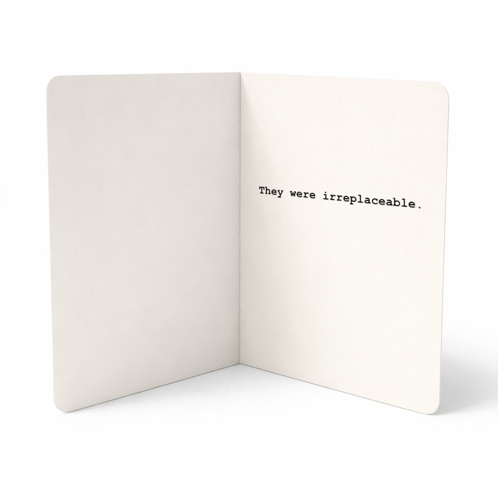 I Wish I Knew the Right Words – Sympathy Card