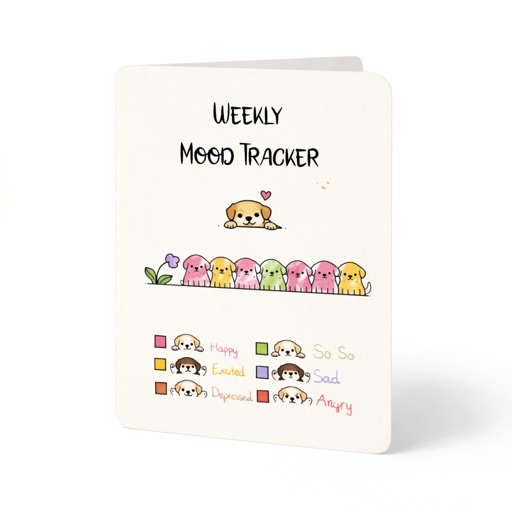 You Are All My Happy Days – Puppy Card